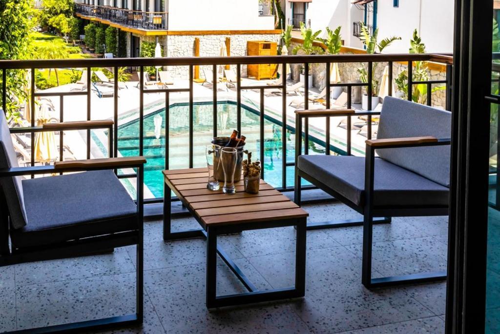 Khai Hotel Bodrum ภายนอก รูปภาพ